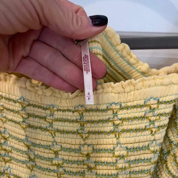 Free People Dahlia Embroidered Smocked Dress - Picture 5 of 5